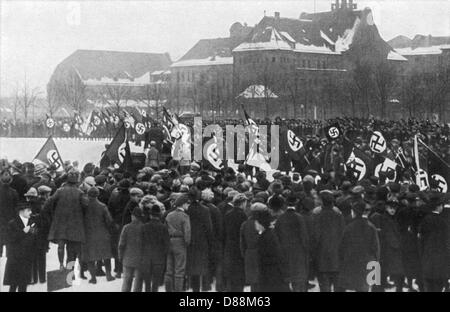 Hitler-Putsch 1923 Stockfoto