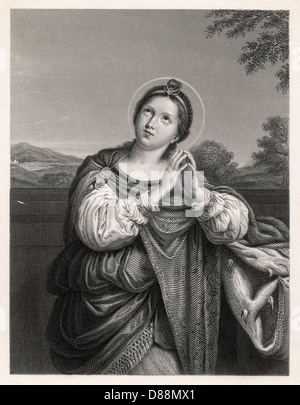 Saint Agnes - Bourne Stockfoto