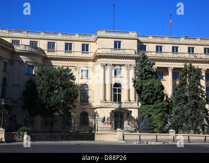 Königspalast, Palatul Regal, jetzt National Art Gallery, National Muzeul de Arta al Romaniei, Kunstmusum, Bukarest, Rumänien Stockfoto