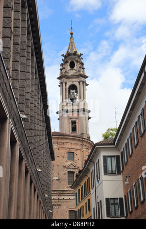 Basilika San Gaudenzio, der Glockenturm in Novara, Italien Stockfoto