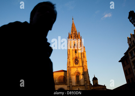 Kathedrale von Oviedo Stockfoto