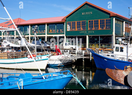 Mures Meeresfrüchte-Restaurant, Victoria Dock, Hobart, Tasmanien, Australien Stockfoto