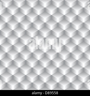 Abstrakte nahtlose einfache geometrische Textur - grauen Kästen Stockfoto