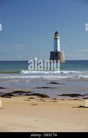 Rattray Leuchtturm (1892-1895), Rattray Head, Aberdeenshire, Schottland. Stockfoto