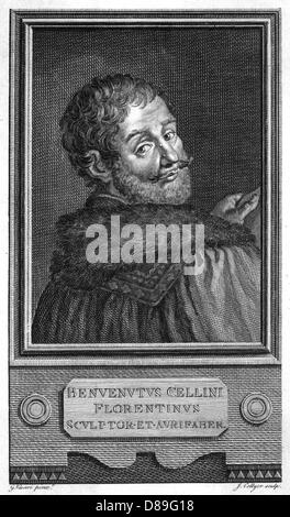 BENVENUTO CELLINI - 4 Stockfoto