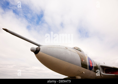 RAF Avro Vulcan B2, XM594 im Newark Air Museum. Stockfoto