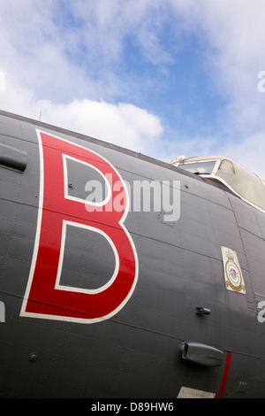 AVRO Shackleton MR3/3, WR977 im Newark Air Museum Stockfoto