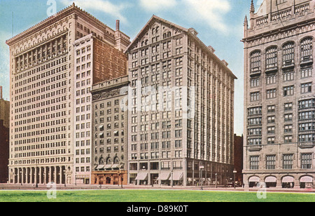 CHICAGO MICHIGAN AVE Stockfoto