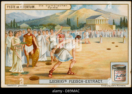 Antiken Olympischen Spiele Stockfoto