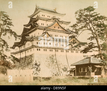 JAPAN/SCHLOSS NAGOYA 1900 Stockfoto