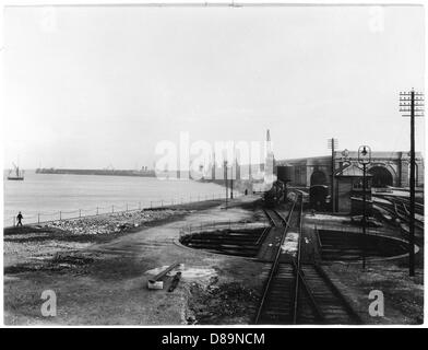 DOVER PIER - 1925 Stockfoto