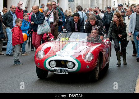 osca 372 fs Oldtimer, brescia, italien Stockfoto