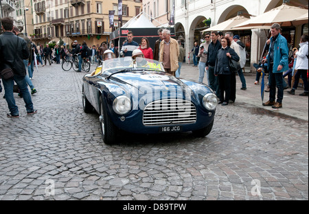 Ferrari 166 mm, 1000 Mille Miglia, Brescia, Lombardei, Italien Stockfoto