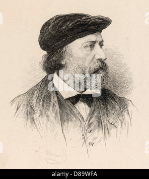 Charles Francois DAUBIGNY, französischer Künstler Stockfoto