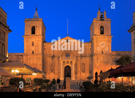 Malta, Valletta, St. Johns Co-Kathedrale, Stockfoto