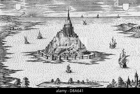 MONT SAINT-MICHEL Stockfoto