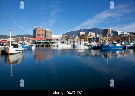 Victoria Dock, Hobart, Tasmanien, Australien Stockfoto