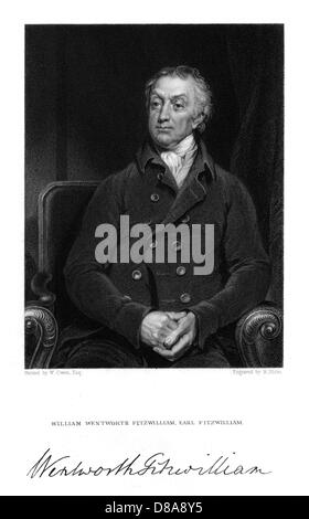 4TH EARL FITZWILLIAM - 3 Stockfoto