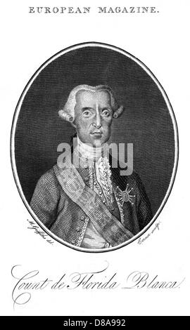 JOSE FLORIDABLANCA Stockfoto