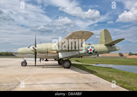 Ein Martin B26 Marauder WW2 Kriegszeit Bomber - weltweit einzige noch flugfähige Beispiel Stockfoto