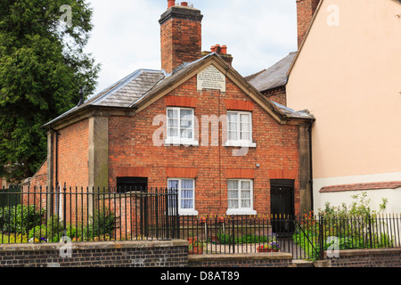 Almosen Häuser gegründet 1657 für einzelne Frauen durch William Adams in Newport, Shropshire, West Midlands, England, Großbritannien, Großbritannien Stockfoto