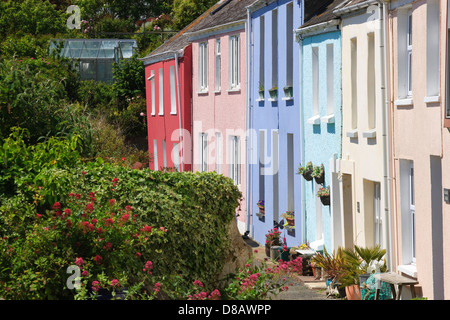 Auf dem Land an Solva Pembrokeshire Wales Stockfoto