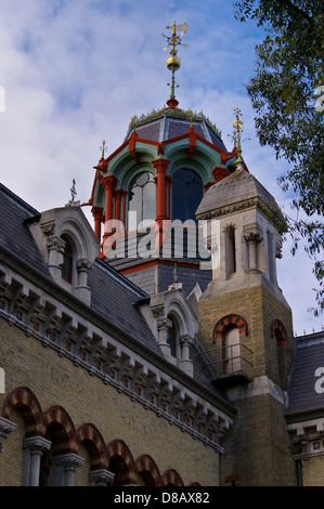 Laterne des Abbey Mills Abwasserpumpwerk 1868 von Joseph Bazalgette und Edmund Cooper, Stratford, London, England Stockfoto