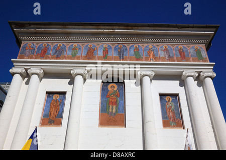 St. Dumitru Kirche in der Innenstadt von Bukarest, Rumänien Stockfoto