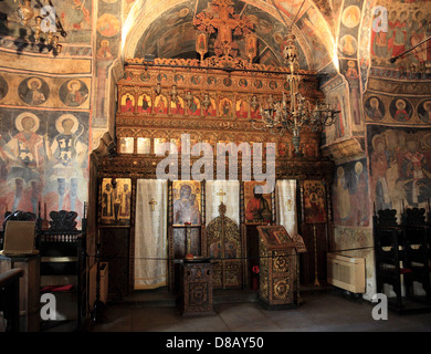 Stavropoleos Kirche, früher die Kirche der griechischen Händler, Bukarest, Rumänien Stockfoto