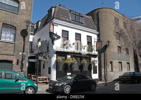 Das Mayflower Public House, das älteste Pub an der Themse, Rotherhithe Street, Rotherhithe, London, SE16, UK. Stockfoto