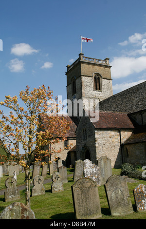 St Marys Kirche Ripple Worcestershire England UK Stockfoto