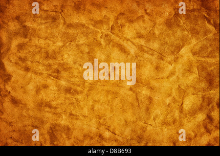 Alten Grunge zerknittert Papierstruktur. Sehr hohe Auflösung, perfekte Qualität Retro- und Vintage-Hintergrund Stockfoto