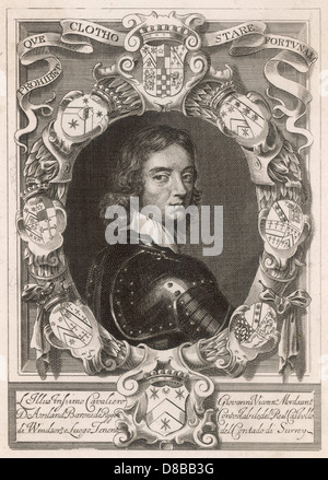 JOHN VISCOUNT MORDAUNT Stockfoto