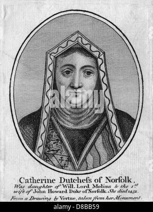 CATHERINE DUCHSS NORFOLK Stockfoto