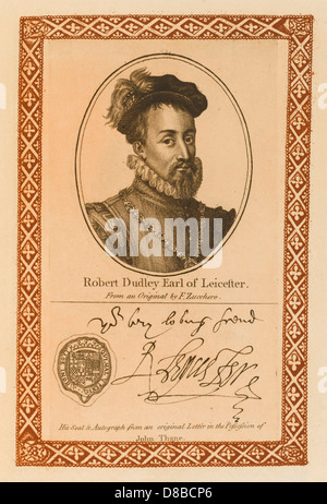 ROBERT DUDLEY LEICESTER Stockfoto