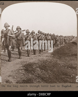 MARSCH NACH BAGDAD 1917 Stockfoto