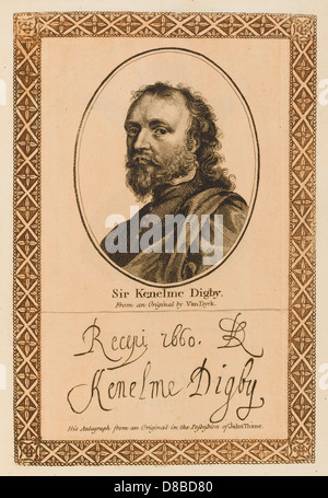 Kenelm Digby Stockfoto