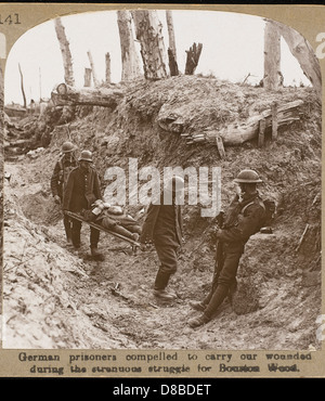 ERSTER WELTKRIEG VERWUNDET Stockfoto