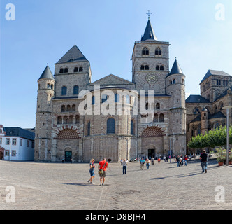 Deutschland, Rheinland-Pfalz, Trier, Ansicht von St. Peter Kathedrale Stockfoto