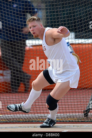 23. Mai 2013 - Austin, TX, USA - 23. Mai 2013 während der NCAA Outdoor verfolgen & Feld Meisterschaften West vorläufigen Stadium Mike A. Myers in Austin, Texas. Stockfoto