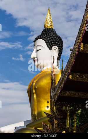 große Buddha-Statue im Goldenen Dreieck Stockfoto