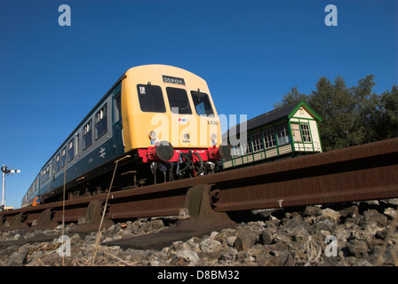 Mitte des Norfolk Railway Vertrauen. Klasse 101 gebaut von Metropolitan Cammell in Birmingham von 1956 bis 59 Stockfoto