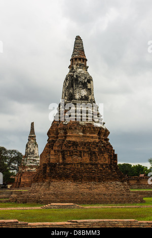 Wat Chaiwatthanaram Tempel in Ayutthaya Stockfoto