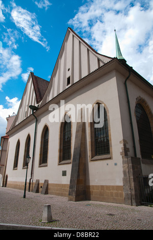 Betlemska Kaple der Bethlehem Kapelle Betlemske Namesti Platz alte Stadt Prag Tschechische Republik Europa Stockfoto