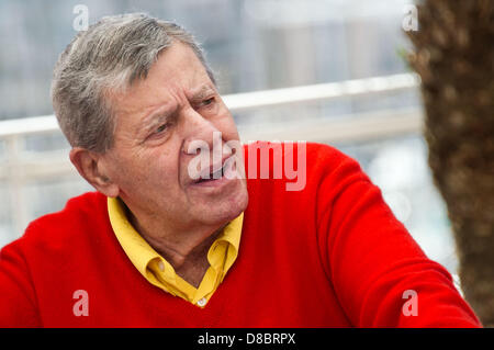 Cannes, Frankreich. 23. Mai 2013.  Jerry Lewis in Cannes Film Festival 2013 besucht die Photocall "Nebraska".  Bildnachweis: James McCauley / Alamy Live News Stockfoto