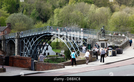 Ironbridge Ironbridge Gorge Shropshire England Großbritannien Vereinigtes Königreich Stockfoto