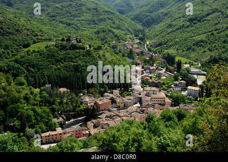 Italien, Le Marche, Valnerina, Visso Stockfoto