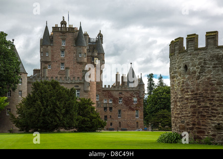 Großbritannien, Schottland, Fife Bereich, Angus, Glamis Castle, Elternhaus der Queen Elizabeth. Stockfoto