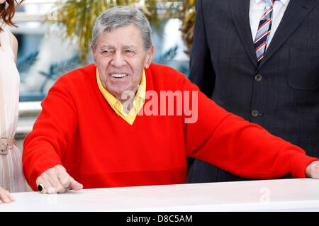 Cannes, Frankreich. 23. Mai 2013. Jerry Lewis in "Max Rose" Fototermin bei der 66. Filmfestspiele von Cannes. 23. Mai 2013. Bildnachweis: Dpa Picture Alliance / Alamy Live News Stockfoto