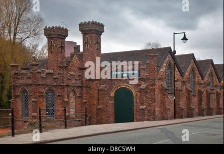 Das Museum der Schlucht, Ironbridge, in der Nähe von Telford, Shropshire, England Stockfoto